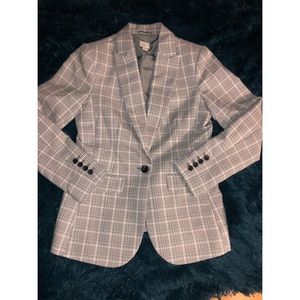 Plaid Blazer Size 6